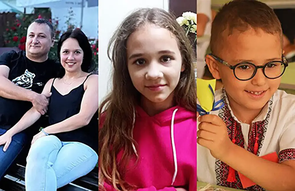 Запішні Сергій, Катерина, Діана, Даніїл