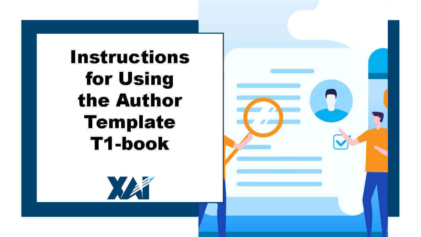 Instructions for Using the Author Template T1-book