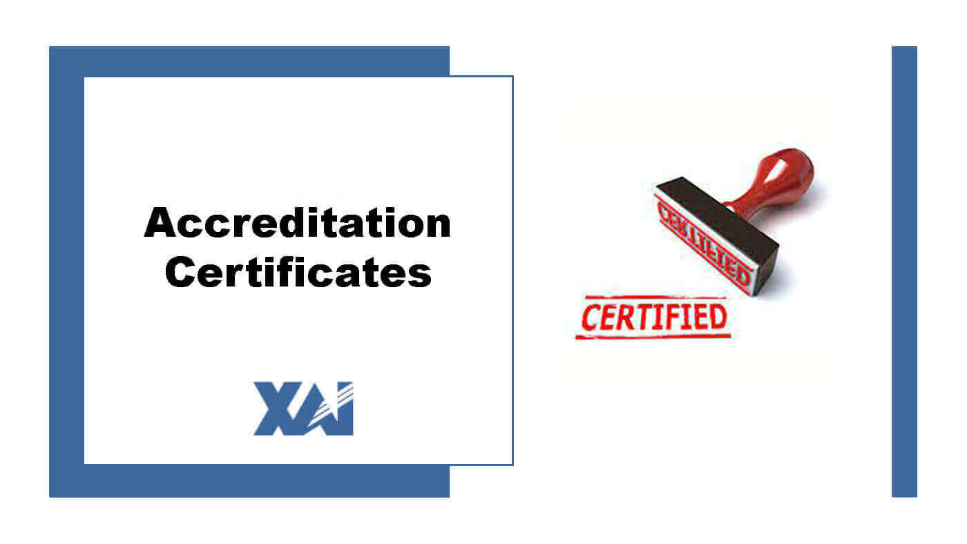 Accreditation Certificates