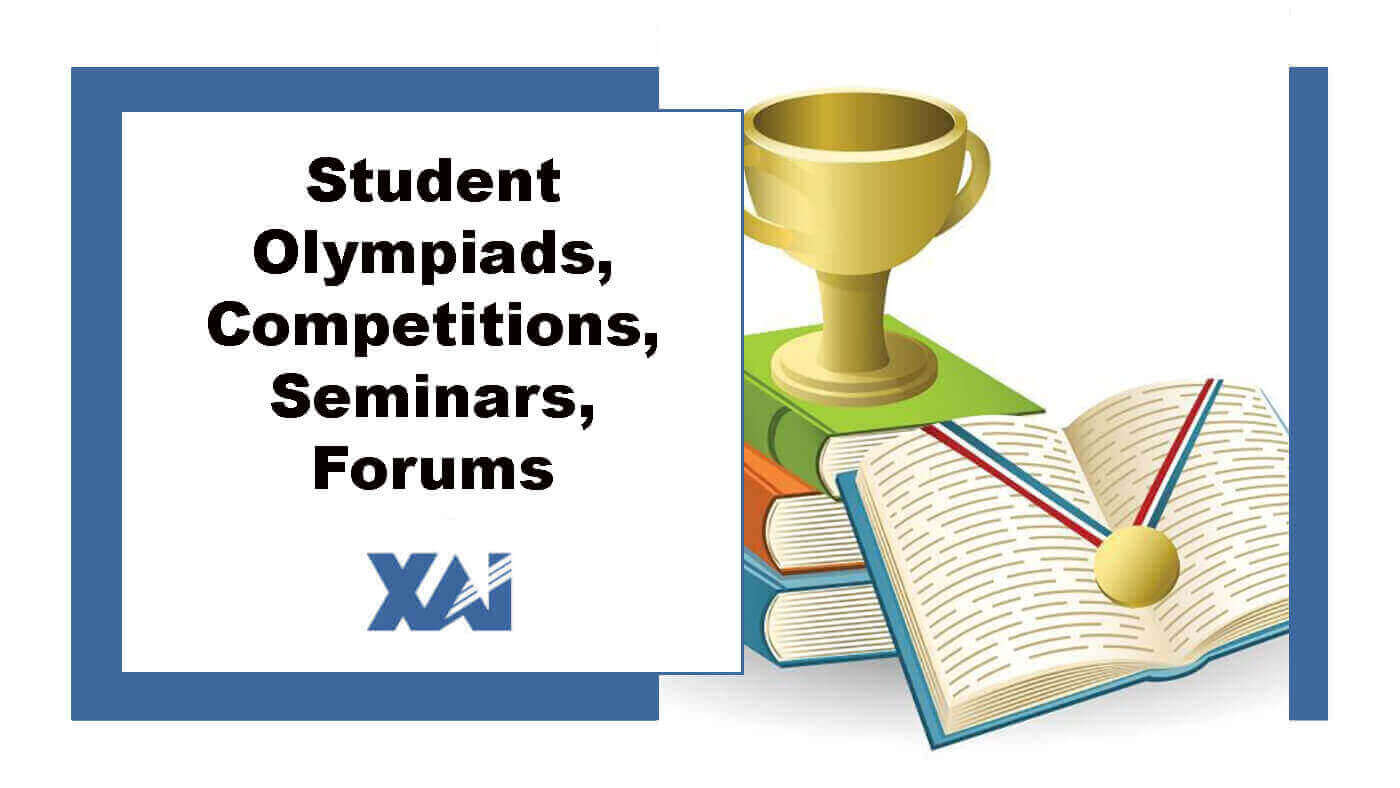Student olympiads, competitions, seminars, forums