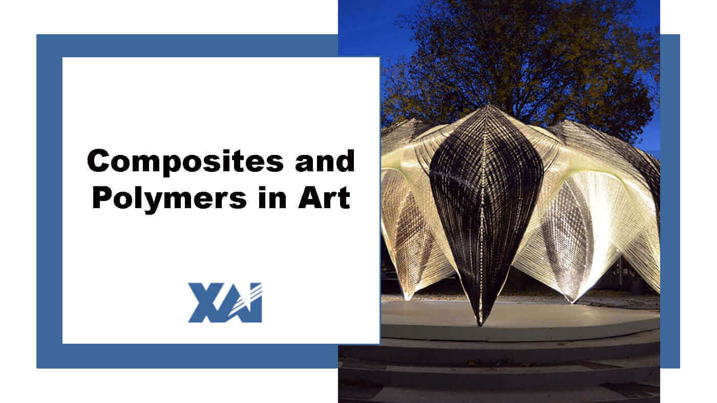 Composites and polymers in art