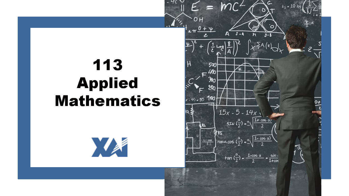 113 Applied Mathematics