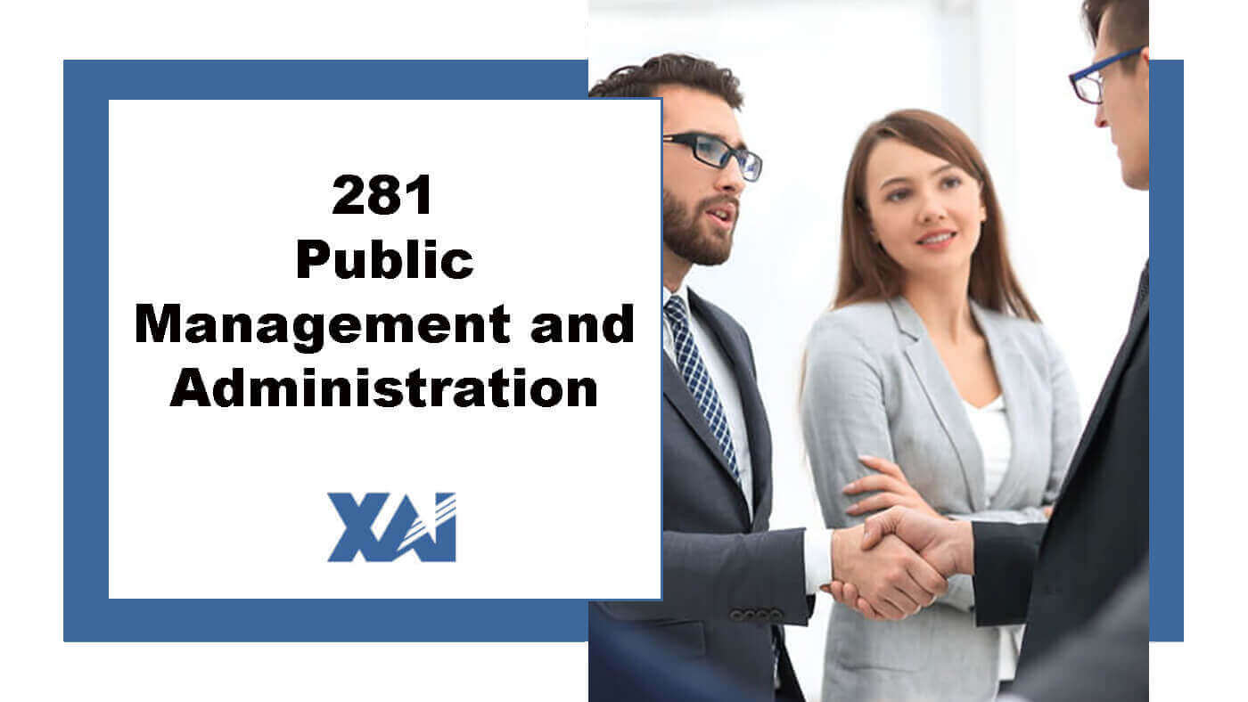 281 Public Management and Administration
