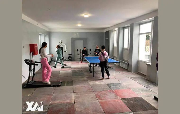 Відкриття оновленої спортивної зали гуртожитку №10 Відкриття оновленої спортивної зали гуртожитку №10