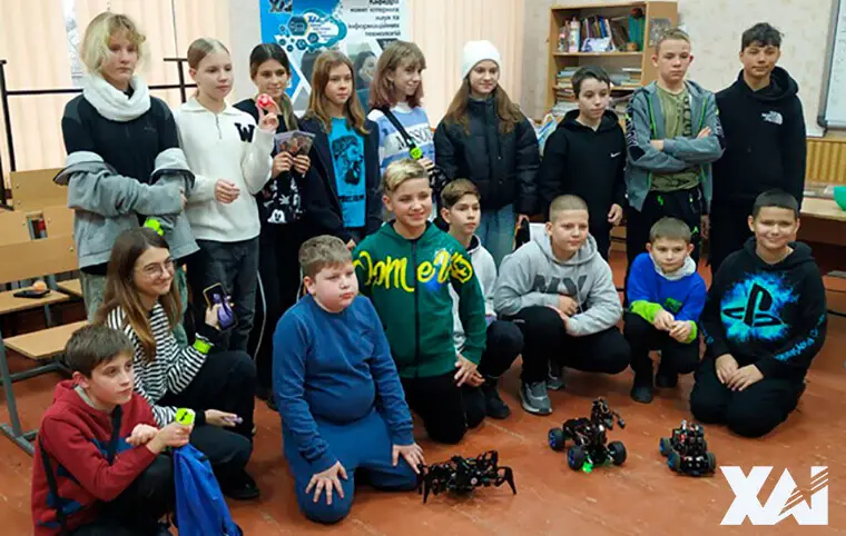 Профорієнтаційна зустріч та інтерактивна виставка у селищі Покотилівка Профорієнтаційна зустріч та інтерактивна виставка у селищі Покотилівка