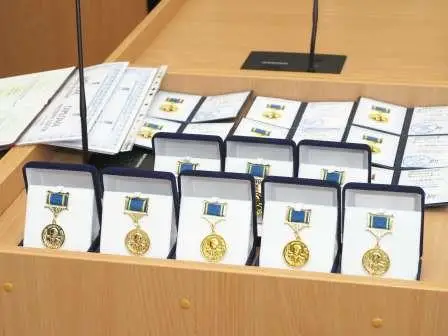 Церемонія нагородження на засіданні вченої ради від 25.11.2020 Церемонія нагородження на засіданні вченої ради від 25.11.2020