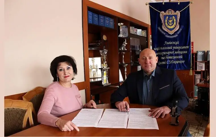 Меморандум про співпрацю з Львівським національним університетом ветеринарної медицини та біотехнологій імені С. З. Ґжицького Меморандум про співпрацю з Львівським національним університетом ветеринарної медицини та біотехнологій імені С. З. Ґжицького