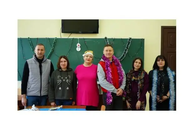 Святковий дух в English Speaking Club Святковий дух в English Speaking Club