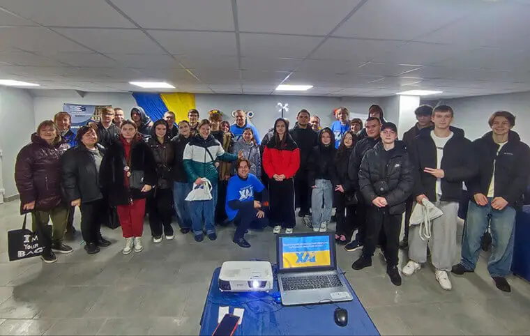 Агітаційний захід для старшокласників Роганського ліцею та Роганського академічного ліцею Агітаційний захід для старшокласників Роганського ліцею та Роганського академічного ліцею