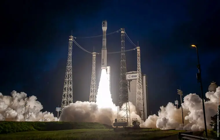 Запуск ракети Vega-C з супутником «Biomass» Запуск ракети Vega-C з супутником «Biomass»