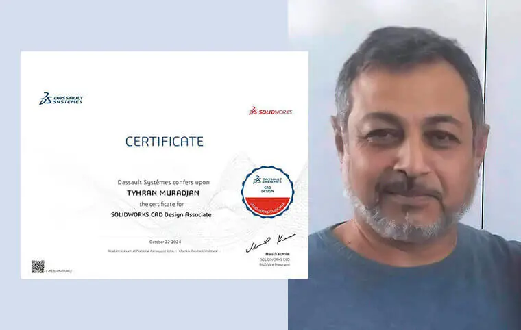 Сертифікація SOLIDWORKS CAD Design Associate (CSWA) Сертифікація SOLIDWORKS CAD Design Associate (CSWA)