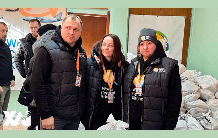 Допомога від міжнародних партнерів з World Central Kitchen Допомога від міжнародних партнерів з World Central Kitchen