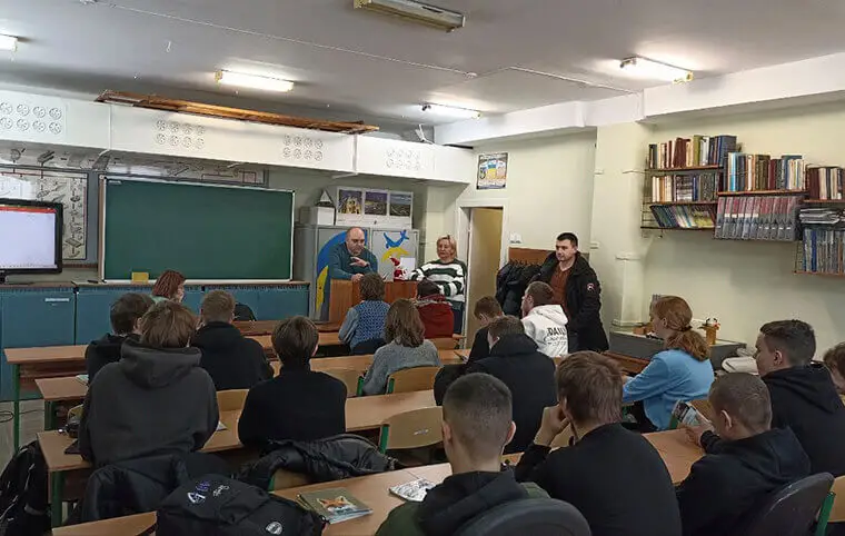 Профорієнтаційна зустріч зі студентами Київського фахового авіаційного коледжу Профорієнтаційна зустріч зі студентами Київського фахового авіаційного коледжу