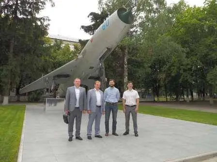 Візит делегації Державного космічного агентства України до ХАІ Візит делегації Державного космічного агентства України до ХАІ