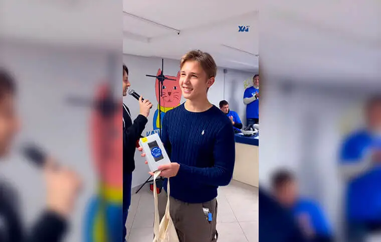 Агітаційний захід для учнів Комунального закладу «Пісочинський ліцей «Мобіль»