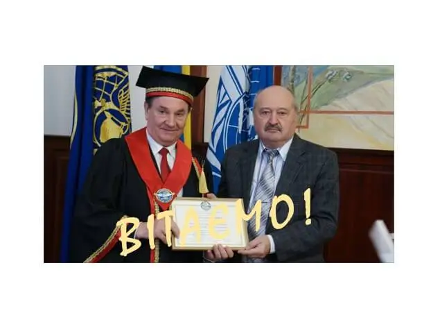 Ректор ХАІ був удостоєний звання Doctor Honoris Causa НАУ Ректор ХАІ був удостоєний звання Doctor Honoris Causa НАУ