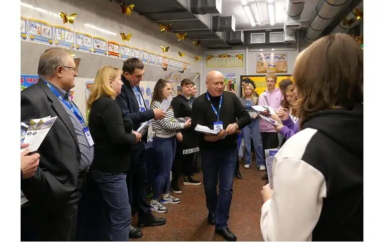 Масштабний захід у Метрошколі для старшокласників Масштабний захід у Метрошколі для старшокласників