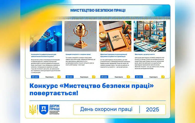 Онлайн-конкурс «Мистецтво безпеки праці» Онлайн-конкурс «Мистецтво безпеки праці»