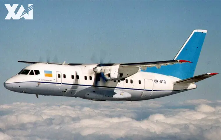 Перший польот першого серійного АН-140 Перший польот першого серійного АН-140