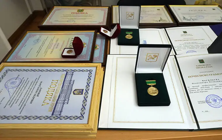 Церемонія нагородження співробітників ХАІ Церемонія нагородження співробітників ХАІ