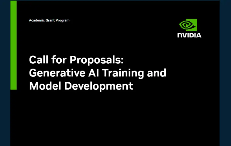 Call for Proposals від NVIDIA Call for Proposals від NVIDIA