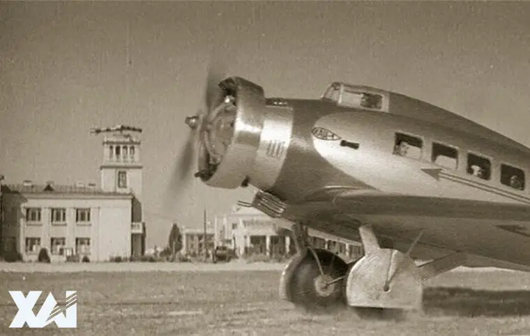 Перший політ літака ХАІ-1 Перший політ літака ХАІ-1