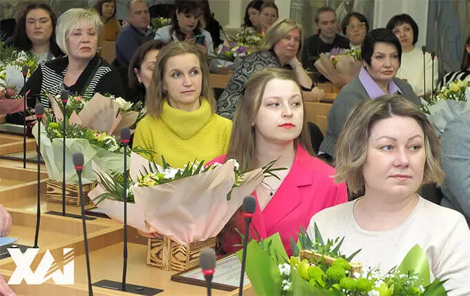 Вітальна церемонія з нагоди Міжнародного жіночого дня Вітальна церемонія з нагоди Міжнародного жіночого дня