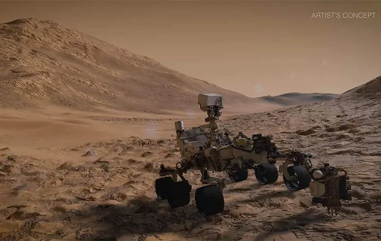 Did a river on Mars leave traces of life?