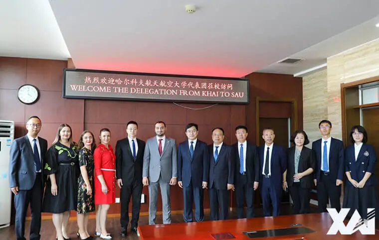 Співпраця з Шеньянским аерокосмічним університетом Співпраця з Шеньянским аерокосмічним університетом