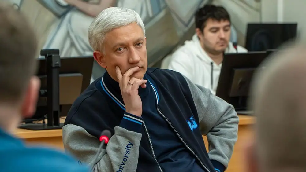 Зустріч з кандидатом на посаду ректора Олексієм ЛИТВИНОВИМ Зустріч з кандидатом на посаду ректора Олексієм ЛИТВИНОВИМ