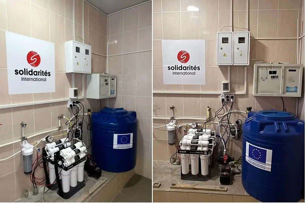 Collaboration with Solidarités International Collaboration with Solidarités International