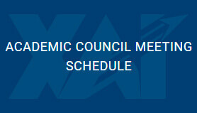 Schedule of Academic Council Meetings